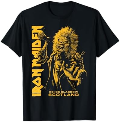 Amazon.com: Iron Maiden Run for Your Lives Tour Paris T-Shirt