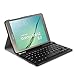 Fintie Keyboard Case for Samsung Galaxy Tab S2 8.0 - Ultra Lightweight Protective Slim Shell Stand Cover with Magnetically Detachable Wireless Bluetooth Keyboard for Tab S2 8-inch Tablet, Black