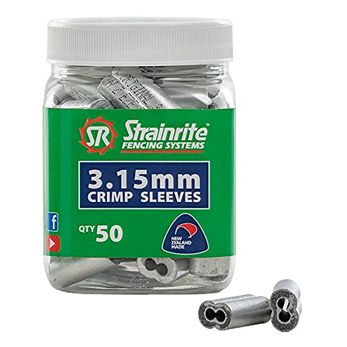 Strainrite 3.15mm Crimp Sleeves 50no