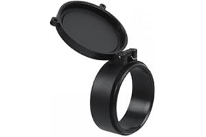 DONGKER Scope Lens Cover,25.5mm-69mm Rifle Scope Flip Caps Flip Up Quick Spring Cap for Outdoor Hunting