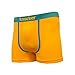 Nylon Stretchable Compression Boxer Brief 6-pcs Set, Assorted Colors (Bright Color)