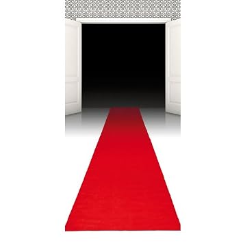 Party Discount Hollywood Laufer Roter Teppich 450 X 60 Cm