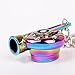 HJJ HAMIST Spinning Turbo Keychain Keyring Turbocharger Turbine Key Chain Drift Racing Neo Rainbow