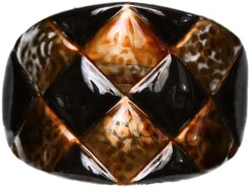 Caravan Checker Board, Ponytail Onyx Stained