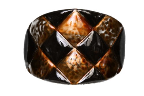 Caravan Checker Board, Ponytail Onyx Stained