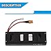 Reikirc 2pcs 7.4v 1800mAh Battery for Contixo F17 mjx b3 Bugs 3 Force1 F100 RC Drone Spare Parts