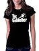 Gbond Apparel Godmother - Womens Tee T-Shirt, Medium, Black