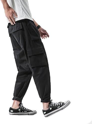 بنطال رجالي طويل من Abetteric بناطيل بناطيل كاجوال فضفاضة من الربيع وجيب غير رسمي بنطال Jogger أزرق داكن مقاس 2xl Us X Large China 2x Large Amazon Ae