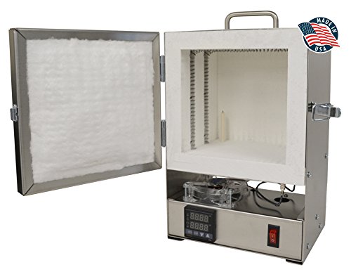 Rapidfire Pro Kiln w/Digital Programmable Controller for PMC Jewelry Making, Beadmaking