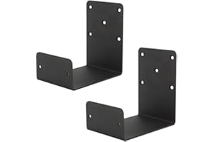BGTLGIO Heavy Duty Mantel Brackets,Fireplace Shelf Brackets,U-Shaped Beam-Style Mantel Support(2 Packs).
