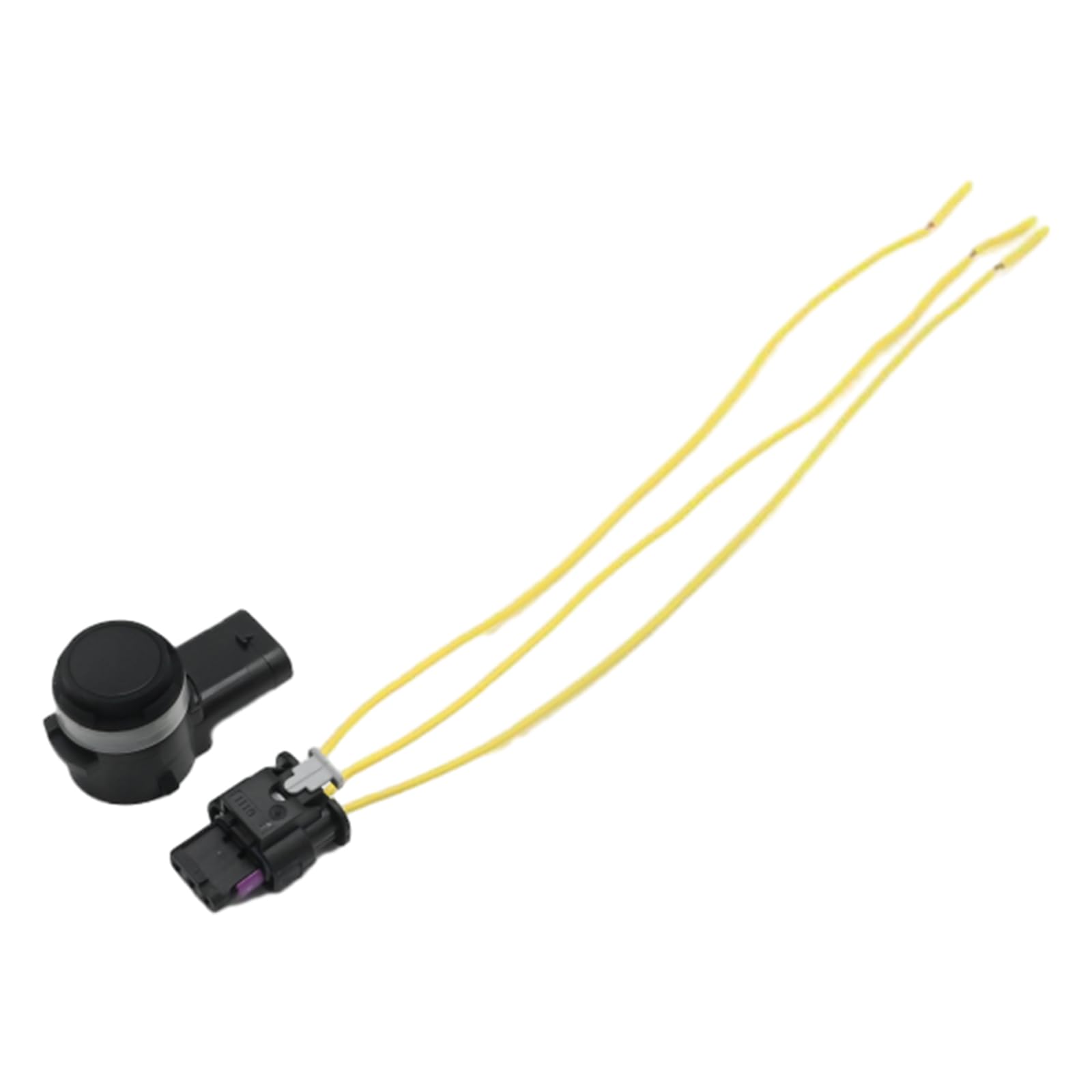 Ollanoos 5Q0919275B Rear PDC Reverse Parking Sensor with Plug Line, Reverse Backup Parking Sensor Replacment for A3 A4 A5 Q2 Q5 Q7 TT, Replaces 5Q0919275BGRU 5Q0919275 5Q0919275GRU