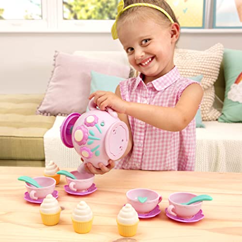 Battat Singing Teapot Toy Food Pretend Play Kitchen Set Ages 3 Years Old & Up Ladida