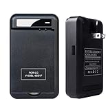 LG V10 Specialized Battery Charger: Lrker Specialized Intelligent Portable USB Travel Wall Charger for LG V10 Phone Spare battery - Black - Battery is Not Included (1S Charger)