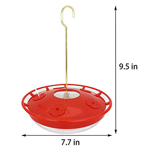 Hummingbird Feeders for Outdoors 2 Pack,LeakProof Bird Feeder for