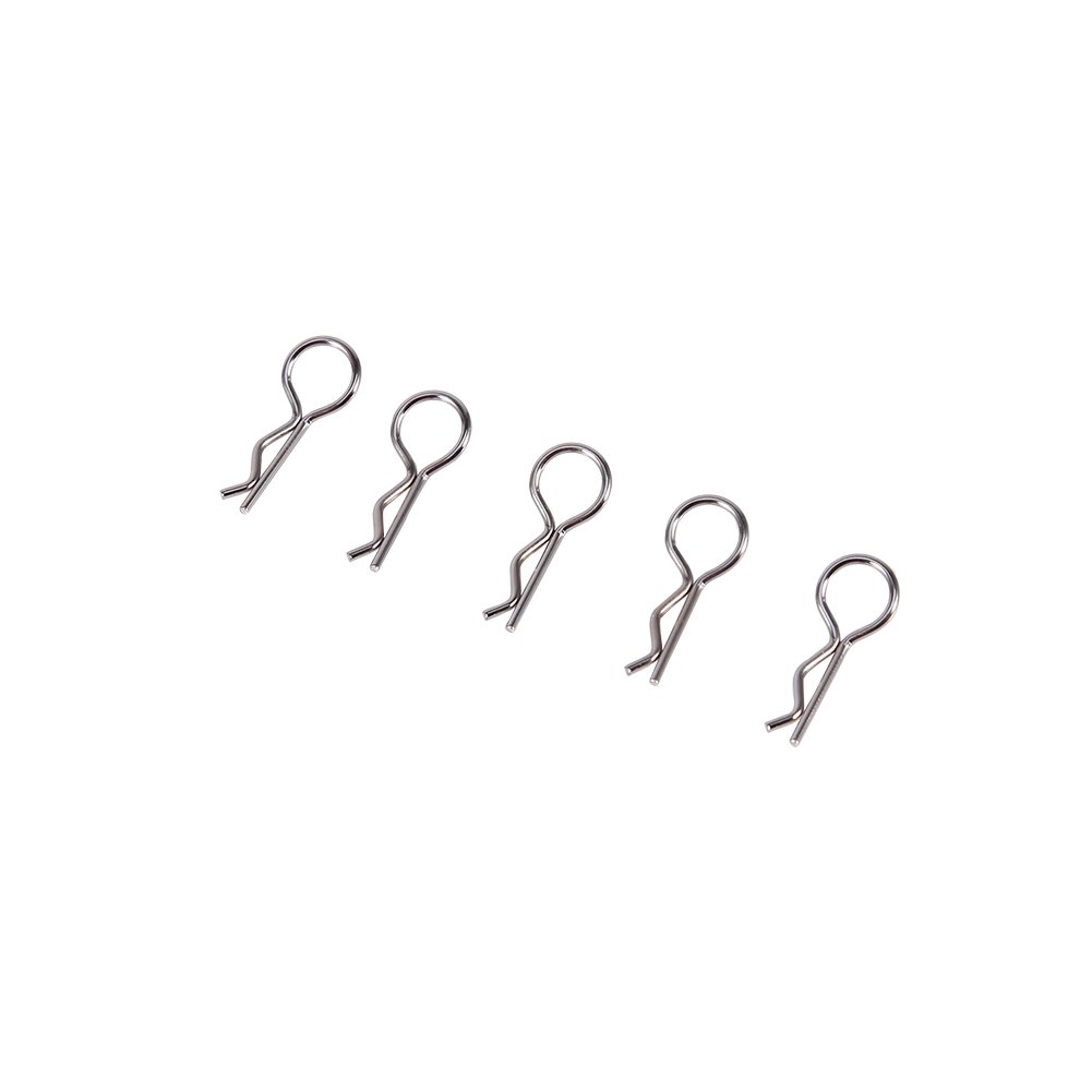 RC Body Shell Clip Pin, 100pcs Stainless Steel Body Shell Clip for Redcat HPI 1/10 Model RC Car Spare Parts