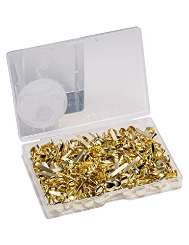 Y&YUAN Paper Fasteners Crafts Scrapbooking Round Metal Brads for DIY 3/4 Inch Medium 200pcs - Thumbnail 2