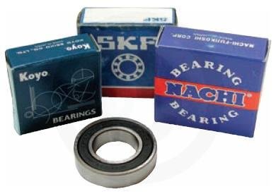 Emerson 6203-2RS JPN Premium Quality Bearing - 17mm x 40mm x 12mm (I.D. x O.D. x Width) - Flat