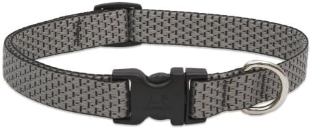 LupinePet Eco 3/4" Granite 13-22" Adjustable Collar for Medium and Larger Dogs