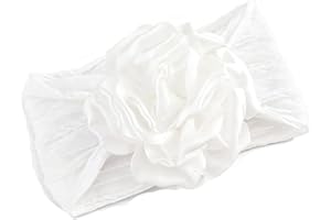 White Flower Baby Headband Baby Girl Headbands Newborn Hair Accessories Infant Headband Chiffon Lace Headwrap Baby Girl Gift 