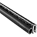 Trim-Lok Trim Seal with Side Bulb – Fits 1/8” Edge, 3/8” Bulb Seal Diameter, 25’ Length – PVC Plastic Trim with EPDM Rubber Seal, Easy to Install for Cars, Boats, RVs, Trucks, and Home Applications