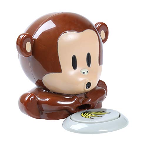 WHAT ON EARTH Monkey Nail Dryer - Push-Button Operated Air Drying Blower Fan Nail Polish Dryer