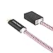 CableCreation USB C Extension Cable 10Gbps, 3.3ft USB 3.1 Type C Male to Female Extension Cable(3A), Support 4K Video Audio Transfer, Compatible with MacBook Pro, Note 8 etc., 1M/Red and White