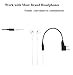 Retevis Earpiece Adapter,2 Pin to 3.5mm Walkie Talkies Headset Adapter Only Fit RT21 RT22 RT27 RT7 H-777 H777S RT18 RT19 RT22S (Not Fit for Other Brands) 2 Way Radios (1 Pack)