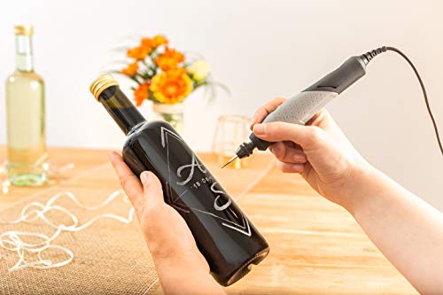 Dremel Glas Gravur Set 8tlg. (für Dremel Multifunktionswerkzeug) – Bild 4