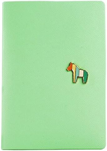 BUYEONLINE Passport Holder Cover Lovely Hobbyhorse Design Travel Protector Wallet Uk One Size,Green