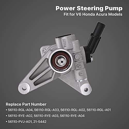 Power Steering Pump Compatible with 20052008 Honda Pilot, 20052010