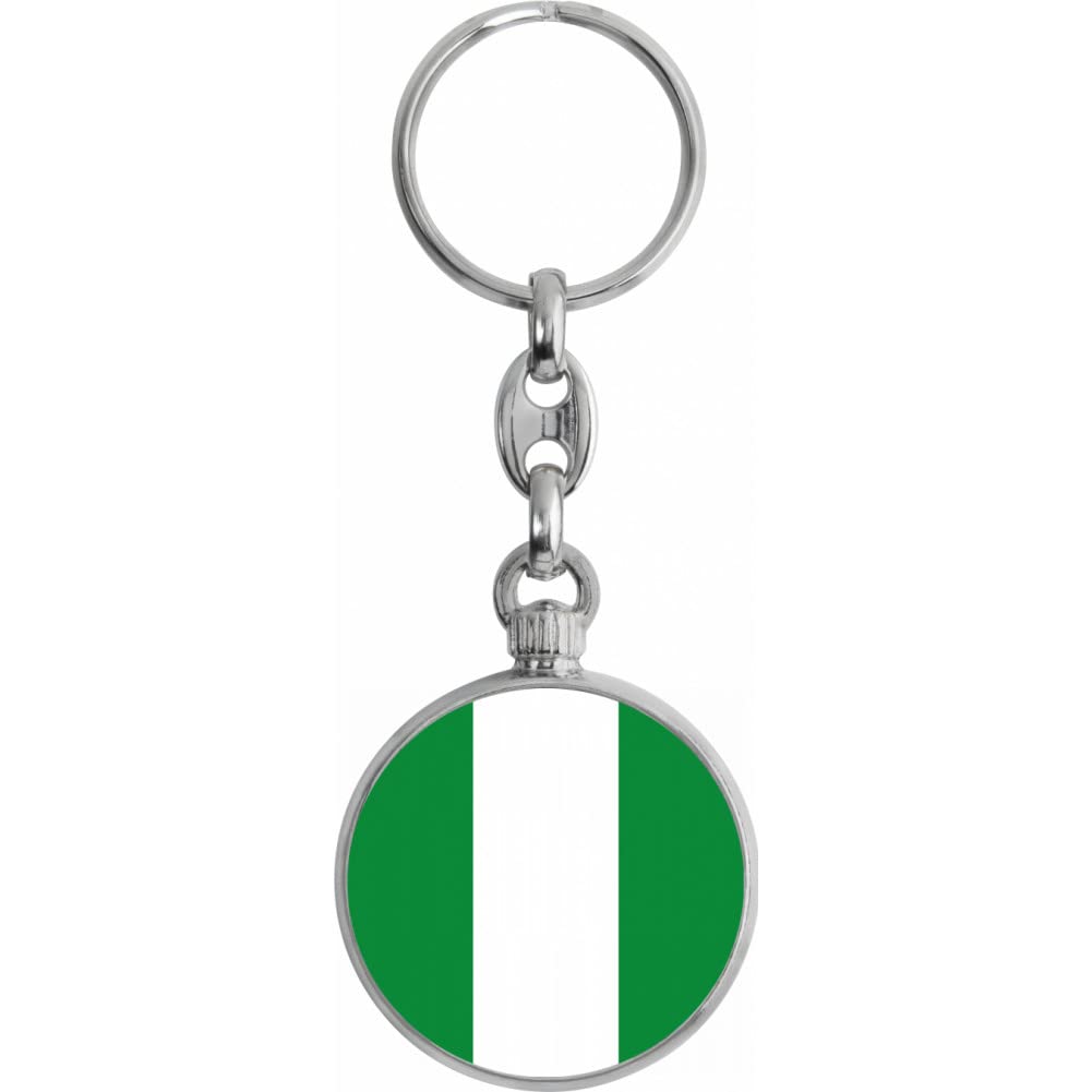 Toff London Nigeria Flag Keyring