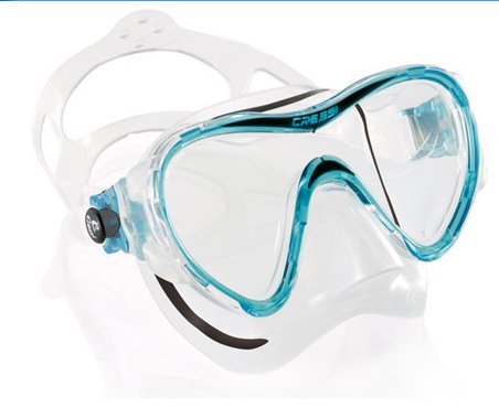 Cressi Sub Piuma Evolution Crystal Mask, Clear