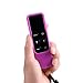 Akwox Apple TV Siri Remote Case with Lanyard (Purple) - For 4th/5th Gen, Not 4K 6th Gen