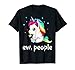 Ew People Unicorn Shirt For Girls Women