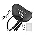 Bluetooth Headphones EMAL Foldable Bluetooth Headset with Mic and Retractable Earbuds Wireless Neckband Earphones for IOS, Android &Other Bluetooth Enabled Devices