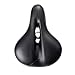 Agapo Bike Seat, Woman Saddle Cushion, Cruiser Gel, Shockproof, Black