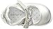 Carter's Every Step Girls' Gigi Baby Mary Jane Flat, Silver, 4 M US Toddler