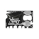 Wallet Ninja 18 in 1 Multi-purpose Credit Card Size Pocket Tool