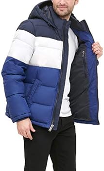 tommy hilfiger classic hooded puffer jacket