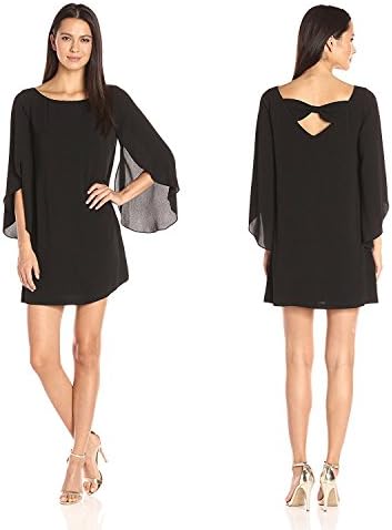 Women's Summer Chiffon Beach Dress Bow Hollow Backless Casual Dress