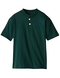 Henley Camisa de peso medio Soffe Big Boys