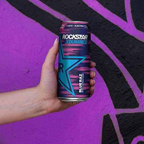 Rockstar Energy Drink 4 Flavor Xdurance 300mg Caffeine Variety Pack Xdurance Variety Pack 12 Count Pricepulse