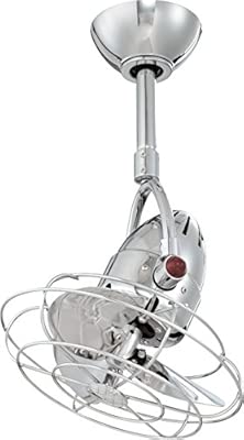 Matthews Di Cr Mtl Diane Chrome 13 Outdoor Ceiling Fan With