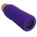 ORIGIN - Best BPA-Free Glass Water Bottle With Protective Silicone Sleeve and Bamboo Lid - Dishwasher Safe – 32 Ounce (Ultra Violet)