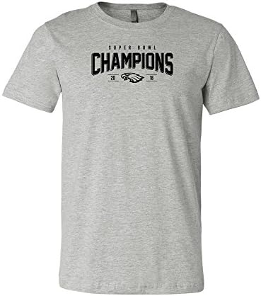 Pink Boss Grey Eagles Champions Football Super Bowl T-Shirt + (Large)