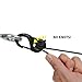 Rope Tightener, Black, Aluminum