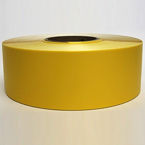 DuraStripe Supreme V Yellow Industrial Floor Marking Tape, 34-Inch x 50 Foot Roll