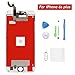 Screen Replacement,For iPhone 6s Plus Screen Replacement LCD Display Touch Screen Digitizer Replacement Full Assembly with Repair Tool Kit (White, IPhone 6s plus)