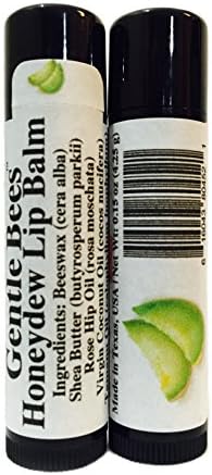 Gentle Bees Honeydew Lip Balm, 2 Pack