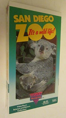 San Diego Zoo - It's A Wild Life! (VHS Video) 1986